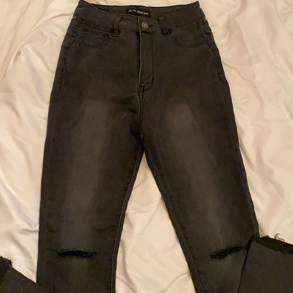 High rise jeans